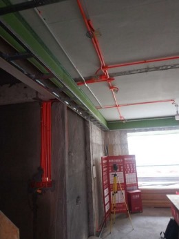 【东易日盛装饰】福田中旅国际-106㎡-现代简约-在施工地