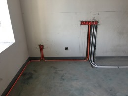 【东易日盛装饰】宏发前城-195㎡-港式轻奢-在施工地
