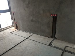【东易日盛装饰】东江豪苑-140㎡-现代轻奢-在施工地