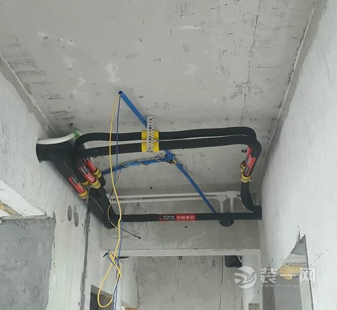 深圳二手房实际面积80平的小四房水电施工过程