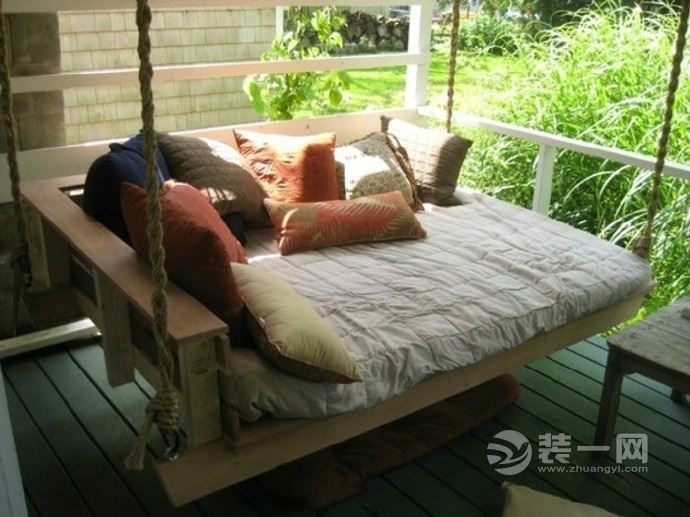阳台吊床秋千