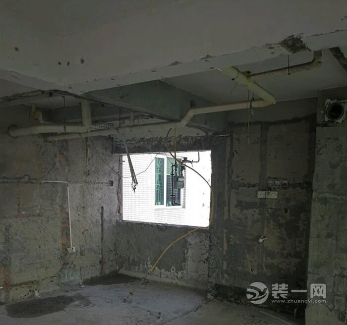 深圳福田90平三房装修（2）：开工拆旧加选材